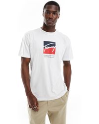Tommy Hilfiger - Dna Box Logo T-shirt - Lyst