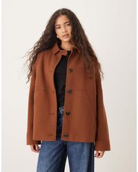 ASOS - Slouchy Formal Harrington Jacket - Lyst