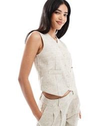 Vero Moda - Tailored Waistcoat Co-Ord - Lyst