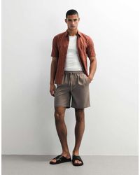 Only & Sons - Pull On Pleated Shorts - Lyst