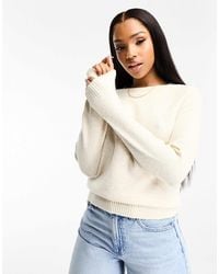 Vero Moda - – pullover mit rundhalsausschnitt - Lyst
