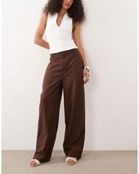 Mango - – elegante hose aus leinenmix - Lyst