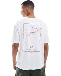 Only & Sons - Oversize Fit T-shirt With Hirosaki Back Print - Lyst