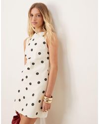 ASOS - Vestito Corto A Trapezio - Lyst