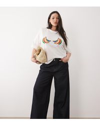 Never Fully Dressed - Cotton Banana Front Print T-shirt - Lyst