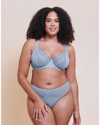 Curvy Kate - Lightstyle Scallop Plunge Bra Light/ Fuller Bust - Lyst