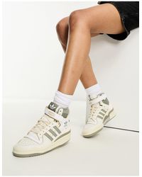 adidas Originals - Forum 84 hi - sneakers alte sporco e grigie - Lyst