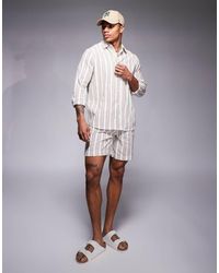 South Beach - Drawstring Beach Shorts - Lyst