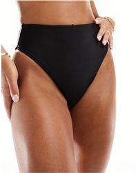 ASOS - Mix And Match Ultra Smoothing High Leg High Waist Bikini Bottom - Lyst