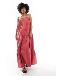 Native Youth - Tie Bandeau Maxi Dress - Lyst