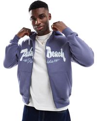 Hollister - – weit geschnittener kapuzenpullover - Lyst