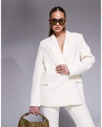 River Island - Oversized Blazer Co-Ord - Lyst