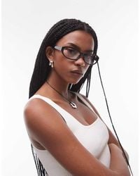 Le Specs - Don'T Cha Slim Hexagonal Sunglasses - Lyst