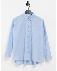 sconto 93% Pimkie T-shirt Blu navy/Bianco M MODA DONNA Camicie & T-shirt Marinaio 