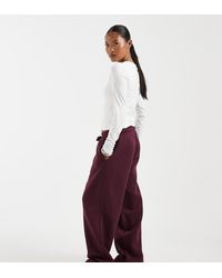 Only Petite - Wide Leg joggers - Lyst
