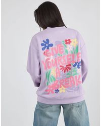 Custard - Give Yourself A Break Sweatshirt - Lyst