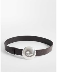 Mango - – gürtel aus 100% leder - Lyst