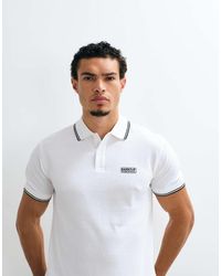 Barbour - Evan Short Sleeve Tipped Polo Shirt - Lyst