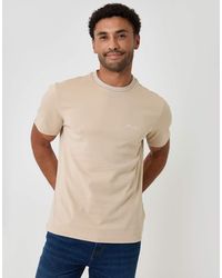Threadbare - Cotton Crew Neck Script T-Shirt - Lyst