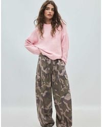 Stradivarius - Soft-touch Basic Knit Jumper - Lyst
