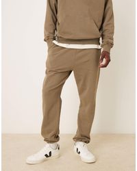 ASOS - Co-ord Garment Dye Heavy Wash Tapered Fit jogger - Lyst