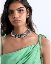 TOPSHOP - – mia – statement-halskette - Lyst