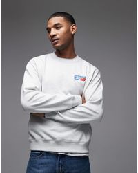 New Balance - Athletics Premium Logo Sweatshirt - Lyst