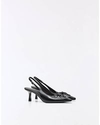 Bershka - Kitten Heel Corset Shoes - Lyst