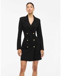 Vila - Robe blazer courte ajustée à manches longues - Lyst