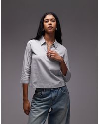ARKET - – geripptes polo-top aus jersey - Lyst