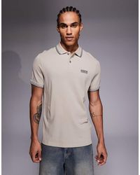 Barbour - Evan Short Sleeve Tipped Logo Polo Shirt - Lyst