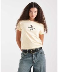 Tommy Hilfiger - Tommy Girl Star Logo Baby Tee - Lyst