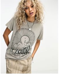 Daisy Street - Oversized T-shirt With Casper The Friendly Ghost Graphic - Lyst