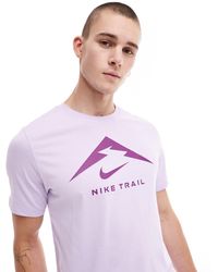 Nike - Trail Dri-fit Logo T-shirt - Lyst
