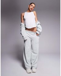 ASOS - Joggers Lavado De Pernera Barrel De Tejido Grueso De Weekend Collective (Parte De Un Conjunto) - Lyst