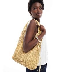 Pull&Bear - Borsa Da Spalla Gialla - Lyst