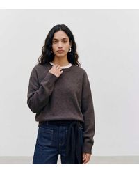 Vero Moda - Soft O-neck Oversized Jumper - Lyst