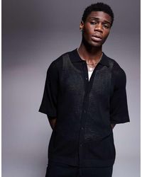 ADPT - Gehaakt Overhemd - Lyst