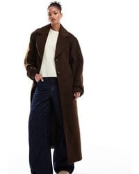 ASOS - Asos Design Tall Half And Half Formal Coat - Lyst