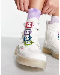 kickers boots womens