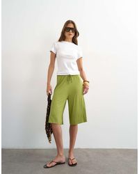 TOPSHOP - Viscose Jersey Board Short - Lyst
