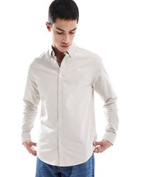 Threadbare - – langärmliges oxford-hemd - Lyst