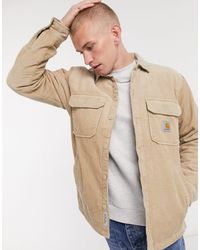 Carhartt WIP Cotton Mens Mission Overshirt Olive in Green for Men - Lyst
