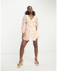 Forever New - Long Sleeve Mini Dress - Lyst