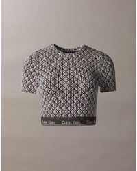 Calvin Klein - Shapewear Short Sleeve Top - Lyst