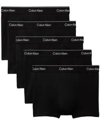 Calvin Klein - Icon Cotton Stretch 5 Pack Relaxed Fit Briefs - Lyst