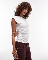 & Other Stories - Jersey Tank Top With Ruche Side Detail - Lyst