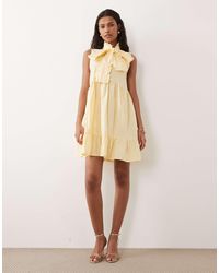 Sister Jane Zinnia Bow Mini Dress | Lyst