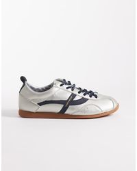 Pompeii UK - Pompeii Gemini Leather Trainers - Lyst