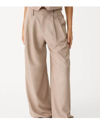 Stradivarius - Petite Super Wide-leg Adjustable Trousers - Lyst